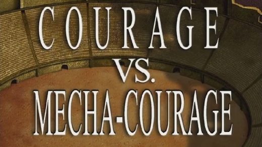 Courage vs. Mecha-Courage