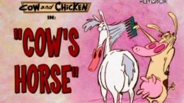 Cows-Horse