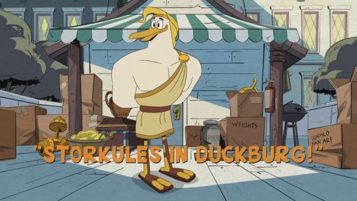 Storkules in Duckburg!