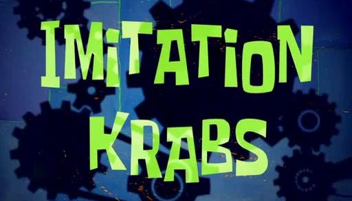 Imitation Krabs