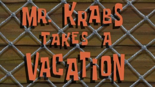 Mr. Krabs Takes a Vacation