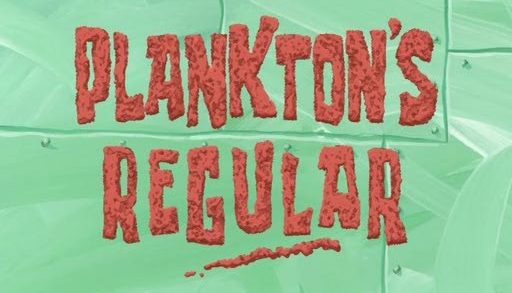 Plankton’s Regular
