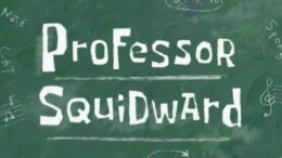 Professor-Squidward