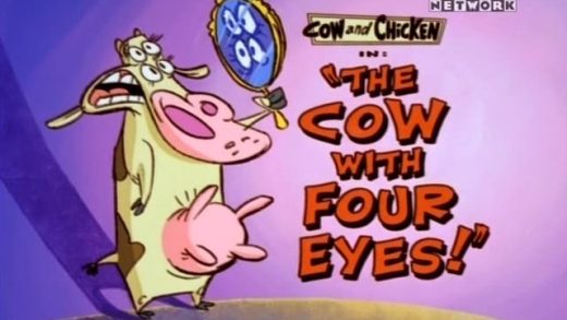The Cow with Four Eyes!